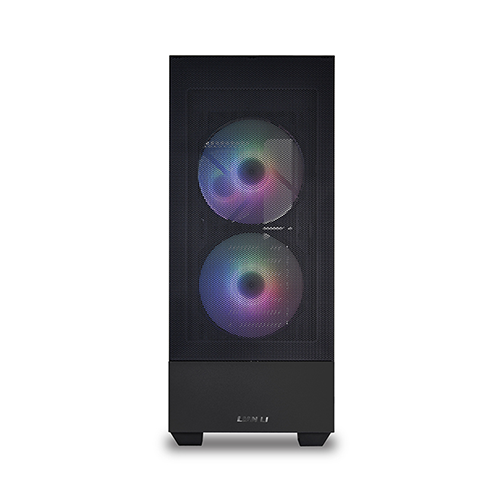 ქეისი - Lian Li LanCool 205M Mesh Black - 1x120 Fan + 2x120 Fan ARGB