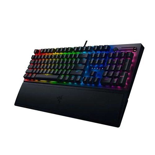 მექანიკური კლავიატურა - Razer BlackWidow V3 RGB 108key Yellow Switch USB EN Black