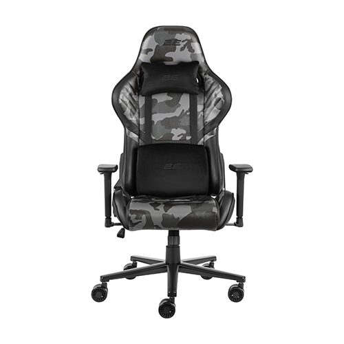 კომპიუტერის სკამი - 2E Gaming Chair Hibagon Gen II Black-Camo