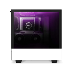 ქეისი - NZXT H510 Elite Compact Cana White - 1×120 Fan + 3×140 Fan