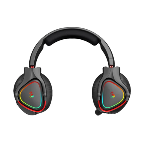 უკაბელო Bluetooth ყურსასმენი - A4Tech Bloody MR710 RGB Dual Mode Black WL BT