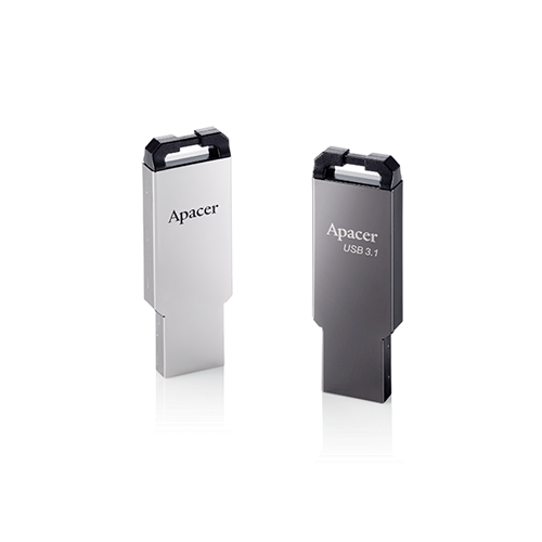 ფლეშ მეხსიერება - Apacer AH360 Ashy 64 GB USB 3.2