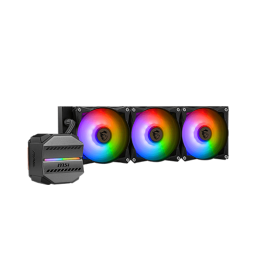 Cpu Water Cooling - Msi Mag Core Liquid M360 360 mm RGB Black