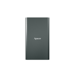 External SSD Hard Drive - Apacer 512 GB AS723 Titanium Black