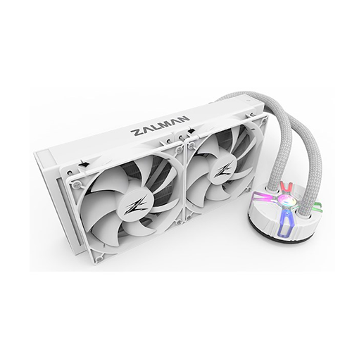 პროცესორის წყლის გაგრილება - Zalman Reserator 5 Z24 240 mm ARGB White