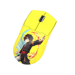 უკაბელო ტენვადი Bluetooth მაუსი - Redragon M918-AKB-PRO King Max Anime AKB Yellow Rechargable WL BT
