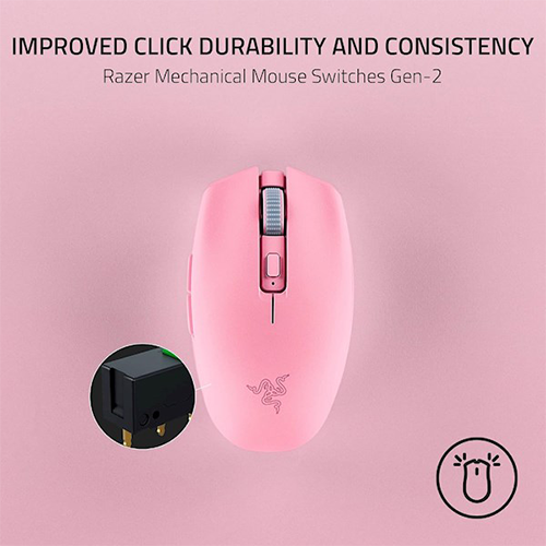 Wireless Bluetooth Mouse - Razer Orochi V2 Quartz WL BT