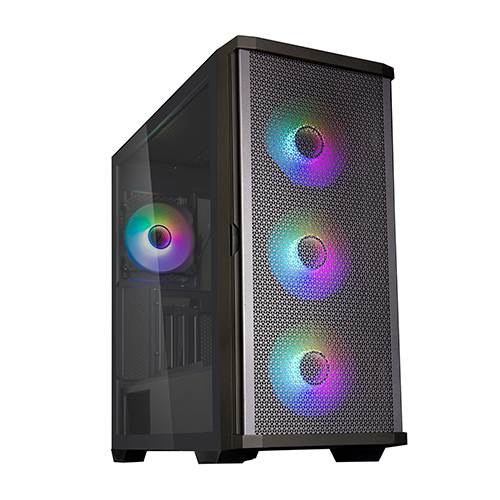 ქეისი - Zalman Z10 Duo Black - 4x120 Fan ARGB