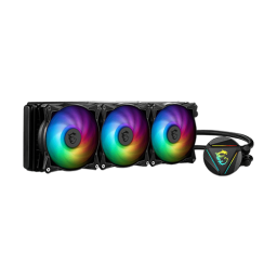 პროცესორის წყლის გაგრილება - Msi Mag Core Liquid 360R V2 360 mm ARGB Black