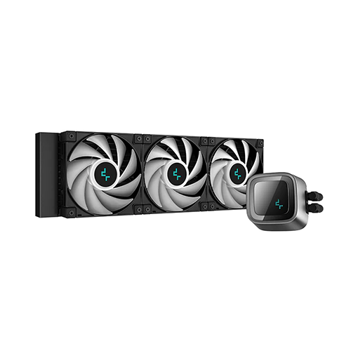 პროცესორის წყლის გაგრილება - Deep Cool LS720 360 mm Black ARGB
