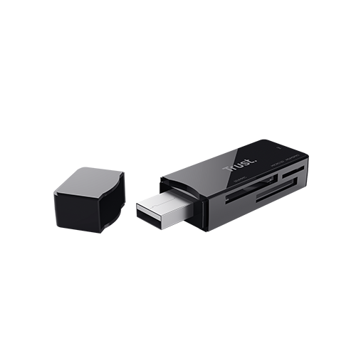 ბარათის წამკითხველი - USB Card Reader - Trust Nanga 2.0