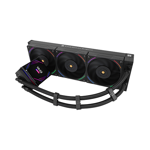 პროცესორის წყლის გაგრილება - Thermal Right Hyper Vision 360 mm ARGB Black