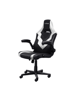 კომპიუტერის სკამი - Trust GXT 703W Riye Gaming Chair White