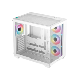 ქეისი - Deep Cool CG530 4F WH White - 4x120 Fan ARGB