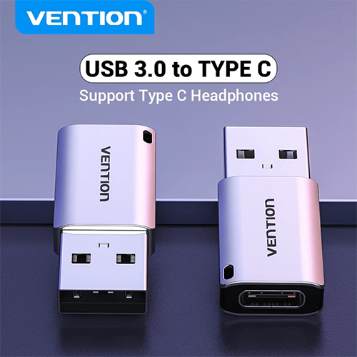 გადამყვანი - Vention CDPH0 USB To Type-C