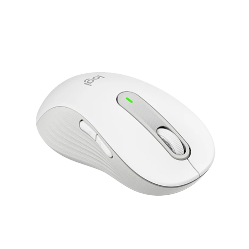 უკაბელო Bluetooth მაუსი - Logitech M650L Signature Off-White WL BT Left