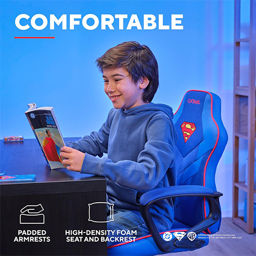 კომპიუტერის სკამი - Trust GXT 703SM Revvo Kids Chair Superman