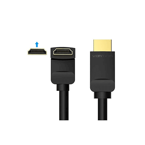 HDMI კაბელი - Vention 1მ Right Angle 270 Degree