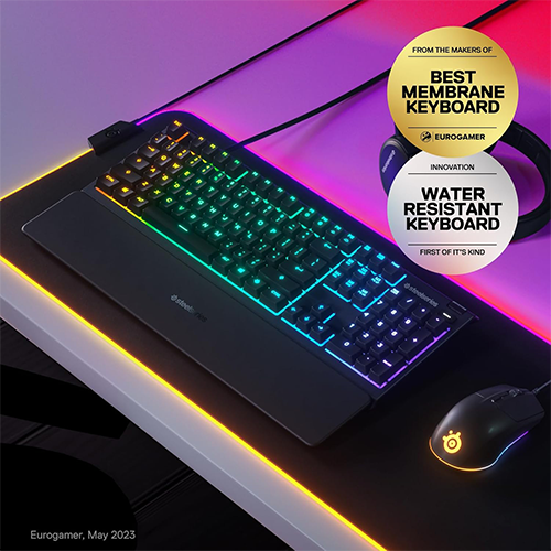 კლავიატურა - SteelSeries Apex 3 US Black