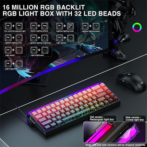 მექანიკური კლავიატურა - Aula Hero 68 Dragon King Magnetic Switch