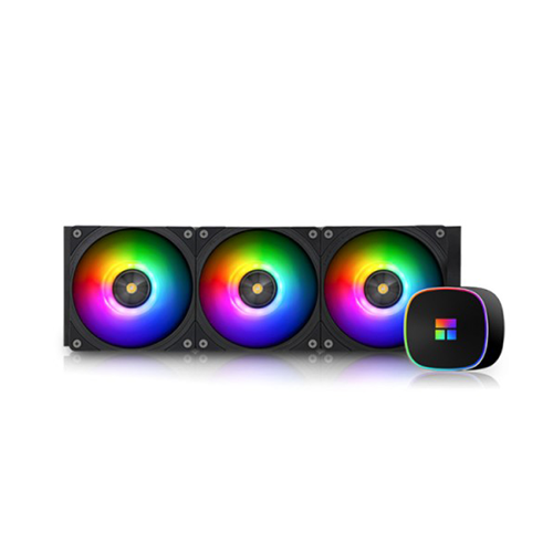 პროცესორის წყლის გაგრილება - Thermal Right Frozen Horizon 360 mm Black ARGB Black