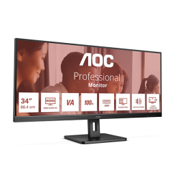 მონიტორი - Aoc U34E2M - 34 Inch / UWQHD / VA / 100 Hz / 4 Ms