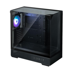 ქეისი - Zalman P40 Prism Black - 1x120 Fan ARGB