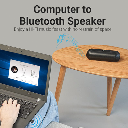 USB Bluetooth 5.1 - Vention Black Mini Type