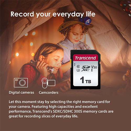 მეხსიერება - SD Card Transcend 128 GB V10