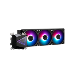 პროცესორის წყლის გაგრილება - Msi Mag Core Liquid I360 360 mm ARGB Black