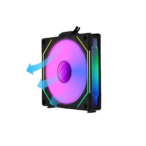 ქეისის გაგრილება - Lian Li G99 SL-INF 140 mm Reverse Black