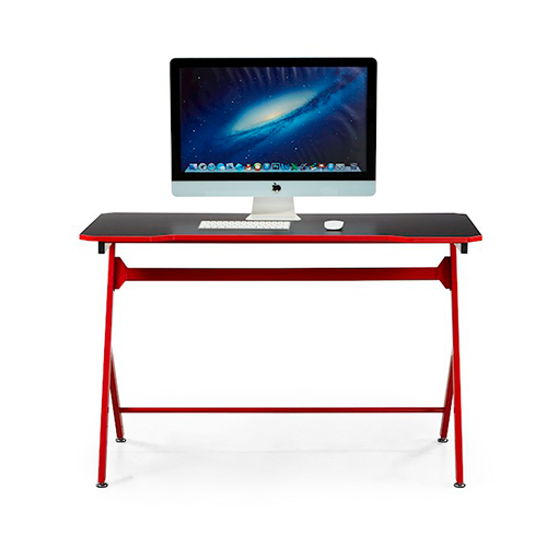 კომპიუტერის მაგიდა - Furnee TE-008 Gaming Desk Red-Black