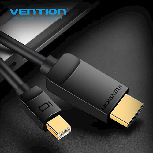 გადამყვანი კაბელი - Vention Mini Display To HDMI Black 1.5მ