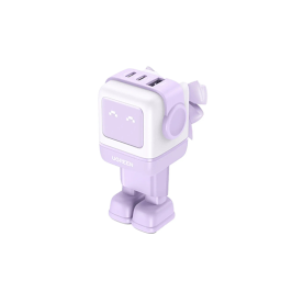 მობილურის დამტენი - Ugreen CD361 Nexode Uno RobotGaN 65 Watt Purple