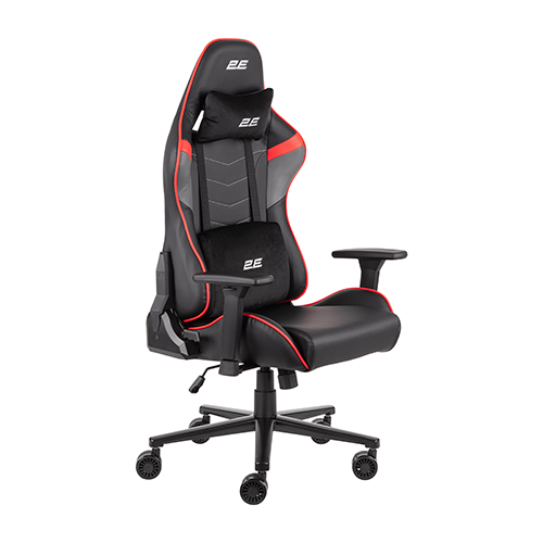 კომპიუტერის სკამი - 2E Gaming Chair Bushido Gen II Black-Red