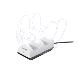 ჯოისტიკის დამტენი - Trust GXT 254 Duo Charger Dock PS5