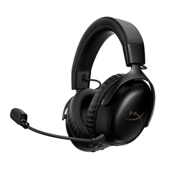უკაბელო ყურსასმენი - HyperX Cloud III S Black WL