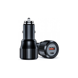 მანქანის დამტენი - Choetech TC0010 63W Type-C and USB-A Car Charger ( Laptop Charger )