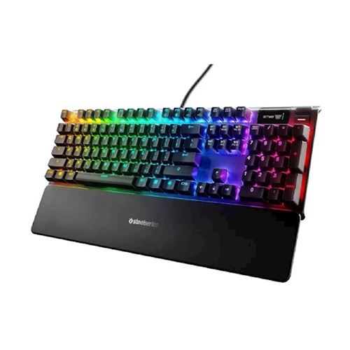 მექანიკური კლავიატურა - SteelSeries Apex 7 Red Switch USB-A EN RGB Black