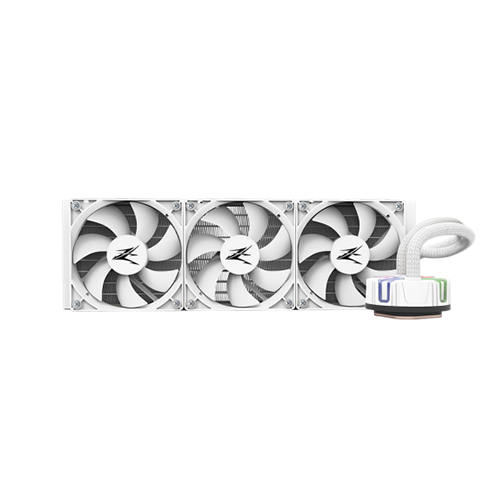 პროცესორის წყლის გაგრილება - Zalman LCS Reserator 5 Z36 360 mm White