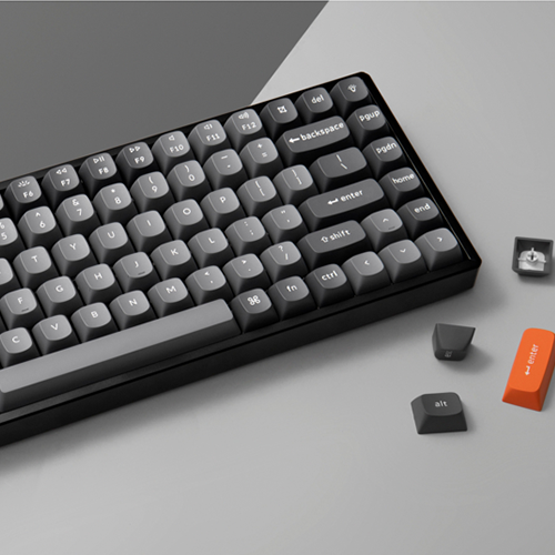 უკაბელო ტენვადი მექანიკური კლავიატურა - Keychron K2 K 84 Key RGB Brown Switch Rechargeable WL BT