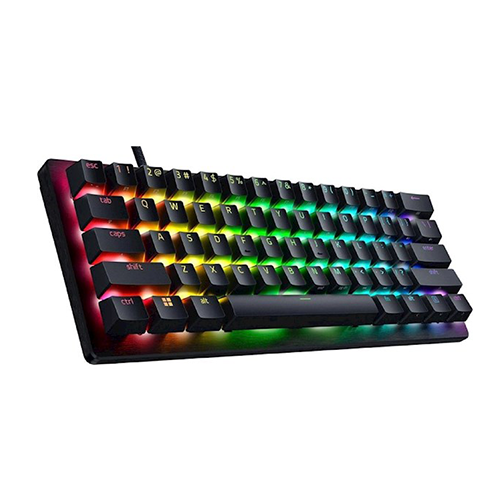 მექანიკური კლავიატურა - Razer Huntsman V3 Pro Mini RGB 61key Analog Optical Switches USB-A EN Black