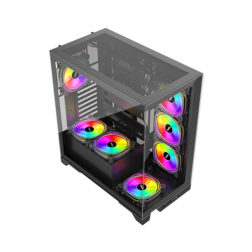 ქეისი - 1ST Player Mi8 - 4x120 Fan ARGB