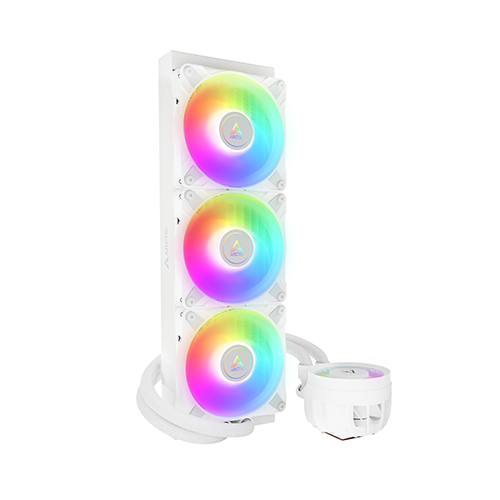 პროცესორის წყლის გაგრილება - Arctic Liquid Freezer III 360 mm ARGB White