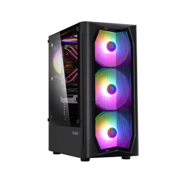 ქეისი - Zalman N4 REV.1 Black - 3x120 Fan RGB + 3x140 Fan RGB