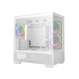 ქეისი - Deep Cool CG380 3F White - 3x120 Fan ARGB