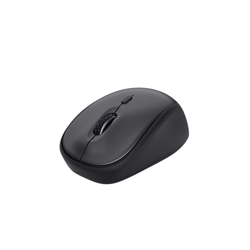 კომბო - ნოუთბუქის ჩანთა + უკაბელო მაუსი - Trust Bologna Bag And Mouse Black