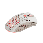 უკაბელო ტენვადი მაუსი - 2E Gaming Hyper Speed Lite RGB Retro White Rechargable WL