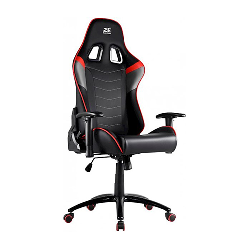 კომპიუტერის სკამი - 2E Gaming Chair Bushido II Black-Red