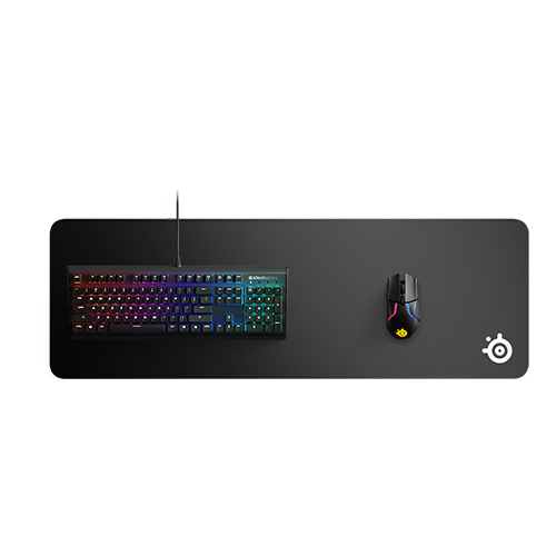 მაუსპადი - SteelSeries QcK Edge XL Black - 90x30 სმ